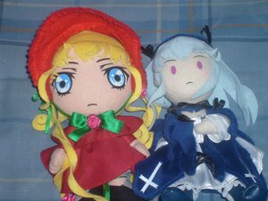 Rating: Safe Score: 0 Tags: 2girls blonde_hair blue_eyes doll dress flower long_hair looking_at_viewer multiple_dolls multiple_girls photo rose shinku suigintou tagme traditional_media User: admin