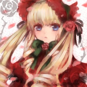 Rating: Safe Score: 0 Tags: 1girl artist_name blonde_hair blue_eyes bow bowtie dress flower green_bow hat image long_hair long_sleeves looking_at_viewer petals pink_flower pink_rose red_flower red_rose rose rose_petals shinku signature solo User: admin