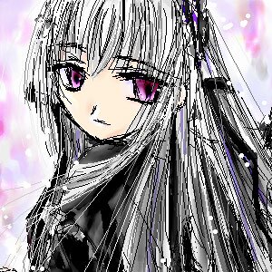 Rating: Safe Score: 0 Tags: 1girl hair_ribbon image long_hair looking_at_viewer purple_eyes purple_theme ribbon solo suigintou User: admin