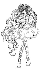 Rating: Safe Score: 0 Tags: 1girl boots cross-laced_footwear dress flower frills full_body greyscale hair_ornament hatsune_miku image kirakishou knee_boots lace-up_boots lineart long_hair monochrome rose solo thigh_boots twintails very_long_hair User: admin