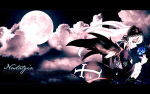 Rating: Safe Score: 0 Tags: 1girl black_wings copyright_name dress flower frills full_moon hairband image letterboxed lolita_hairband long_hair long_sleeves moon night profile rose silver_hair sky solo suigintou white_hair wings User: admin