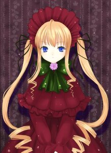 Rating: Safe Score: 0 Tags: 1girl bad_id bad_pixiv_id blonde_hair blue_eyes bonnet bow bowtie capelet dress drill_hair flower green_bow green_neckwear herua image long_hair long_sleeves looking_at_viewer photoshop_(medium) red_dress ringlets rose rozen_maiden shinku solo twin_drills twintails v_arms very_long_hair User: admin