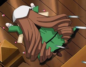 Rating: Safe Score: 0 Tags: 1girl auto_tagged box brown_hair chibi from_above hat image long_hair long_sleeves lying paper petals school_uniform skirt solo suiseiseki wooden_floor User: admin