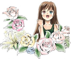 Rating: Safe Score: 0 Tags: 1girl :d blue_rose blush brown_hair flower heterochromia image long_hair open_mouth pink_flower pink_rose purple_rose red_flower red_rose rose smile solo souseiseki suiseiseki thorns traditional_media white_flower white_rose yellow_rose User: admin