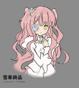 Rating: Safe Score: 0 Tags: 1girl dress eyepatch flower frills hair_flower hair_ornament image kirakishou long_hair long_sleeves looking_at_viewer pink_hair rose simple_background smile solo two_side_up ultimate_madoka very_long_hair white_background white_dress yellow_eyes User: admin