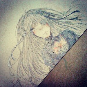 Rating: Safe Score: 0 Tags: 1girl bangs closed_mouth image long_hair solo suigintou traditional_media User: admin