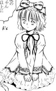 Rating: Safe Score: 0 Tags: 1girl blush dress greyscale hat hinaichigo image long_sleeves monochrome ribbon short_hair sitting solo white_background User: admin