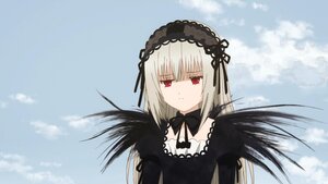 Rating: Safe Score: 0 Tags: 1girl bangs black_dress black_ribbon black_wings closed_mouth cloud day detached_collar dress frills hairband image lolita_fashion lolita_hairband long_hair long_sleeves looking_at_viewer red_eyes ribbon silver_hair sky solo suigintou upper_body wings User: admin