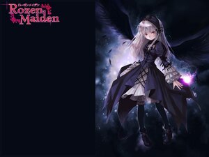 Rating: Safe Score: 0 Tags: 1girl black_dress black_legwear black_wings boots cross dress feathers flower frills gothic_lolita hairband image lolita_fashion long_hair long_sleeves looking_at_viewer puffy_sleeves red_eyes ribbon silver_hair solo suigintou thighhighs wings User: admin