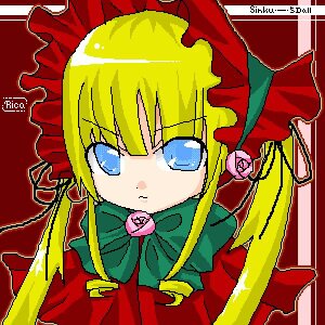 Rating: Safe Score: 0 Tags: 1girl blonde_hair blue_eyes bonnet bow bowtie dress green_bow image long_hair long_sleeves looking_at_viewer shinku sidelocks simple_background solo twintails User: admin