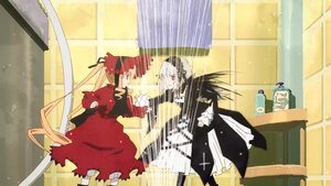 Rating: Safe Score: 0 Tags: black_hair curtains image japanese_clothes kimono multiple_girls pair red_eyes shinku standing suigintou User: admin