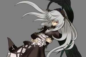 Rating: Safe Score: 0 Tags: 1girl black_dress black_ribbon dress frilled_sleeves frills hairband image lolita_hairband long_hair long_sleeves red_eyes ribbon silver_hair solo suigintou very_long_hair white_background wings User: admin