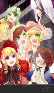 Rating: Safe Score: 0 Tags: 6+girls blonde_hair blue_eyes bow brown_hair dress frills green_eyes green_hair hat hina_ichigo image kanaria long_hair multiple multiple_girls one_eye_closed open_mouth pink_bow red_eyes shinku short_hair siblings silver_hair sisters souseiseki suigintou suiseiseki tagme User: admin