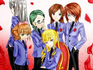 Rating: Safe Score: 0 Tags: blonde_hair blue_eyes bow brown_hair glasses green_eyes green_hair heterochromia image kanaria long_hair multiple multiple_girls petals red_eyes red_hair rose rose_petals shinku short_hair siblings souseiseki suigintou suiseiseki tagme User: admin