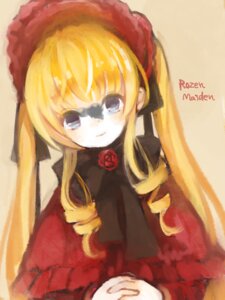 Rating: Safe Score: 0 Tags: 1girl blonde_hair blue_eyes bonnet bowtie capelet dated dress drill_hair image long_hair long_sleeves looking_at_viewer red_capelet red_dress rose shinku simple_background solo twintails User: admin