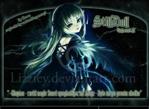 Rating: Safe Score: 0 Tags: 1girl dress image long_hair long_sleeves looking_at_viewer red_eyes sky solo suigintou very_long_hair wings User: admin