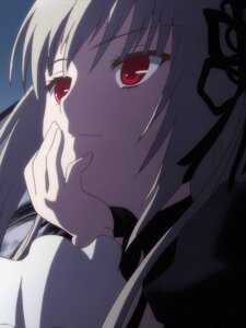Rating: Safe Score: 0 Tags: 1 1girl close-up image looking_at_viewer red_eyes solo suigintou weapon User: admin
