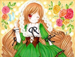 Rating: Safe Score: 0 Tags: 1girl bug butterfly dress drill_hair flower green_dress image insect long_hair long_sleeves one_eye_closed orange_flower pink_flower pink_rose purple_flower purple_rose red_eyes red_flower red_rose ribbon rose smile solo suiseiseki traditional_media twin_drills very_long_hair watercolor_(medium) white_rose yellow_flower yellow_rose User: admin