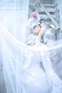 Rating: Safe Score: 0 Tags: 1girl curtains dress from_side kirakishou long_hair profile solo white_hair white_theme User: admin