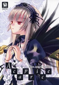Rating: Safe Score: 0 Tags: 1girl bangs black_ribbon black_wings cover doujin_cover dress flower frilled_sleeves frills hairband image juliet_sleeves long_hair long_sleeves puffy_sleeves red_eyes ribbon rose silver_hair solo suigintou text_focus upper_body wings User: admin