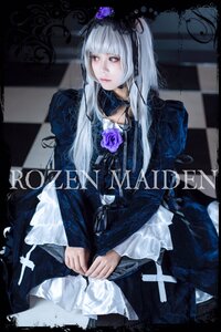 Rating: Safe Score: 0 Tags: 1girl argyle argyle_background argyle_legwear checkered checkered_background checkered_floor chess_piece dress flower gothic_lolita hairband lips lolita_fashion long_hair red_eyes rose silver_hair sitting solo suigintou tile_floor tiles User: admin