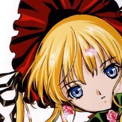 Rating: Safe Score: 0 Tags: 1girl bangs blonde_hair blue_eyes bow face hair_bow image looking_at_viewer portrait shinku simple_background solo white_background User: admin