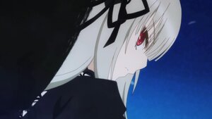 Rating: Safe Score: 0 Tags: 1girl bangs black_ribbon closed_mouth eyebrows_visible_through_hair from_side hair_ribbon image long_hair profile red_eyes ribbon simple_background solo suigintou User: admin