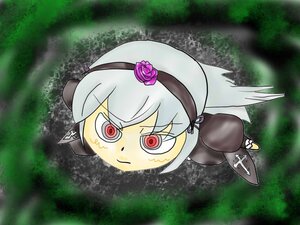 Rating: Safe Score: 0 Tags: 1girl flower hairband image red_eyes rose silver_hair solo suigintou tears User: admin