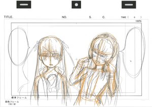 Rating: Safe Score: 0 Tags: 2girls barasuishou greyscale image long_hair looking_at_viewer monochrome multiple_girls pair sketch suigintou upper_body white_background User: admin