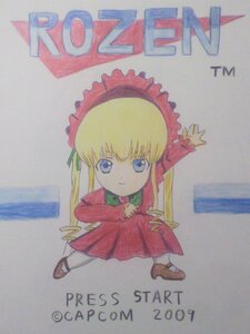 Rating: Safe Score: 0 Tags: 1girl blonde_hair blue_eyes bonnet dress drill_hair full_body image long_hair long_sleeves looking_at_viewer photo red_dress shinku shoes solo traditional_media twintails white_legwear User: admin