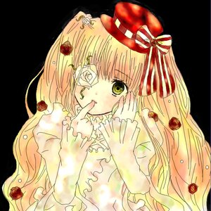 Rating: Safe Score: 0 Tags: 1girl black_background blonde_hair dress finger_to_mouth flower image kirakishou long_hair pink_rose red_flower red_rose rose solo thorns very_long_hair yellow_eyes yellow_rose User: admin