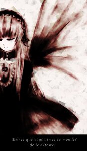 Rating: Safe Score: 0 Tags: 1girl bangs black_dress black_wings closed_mouth dress feathered_wings flower frills hairband image long_hair long_sleeves monochrome ribbon rose solo suigintou very_long_hair wings User: admin