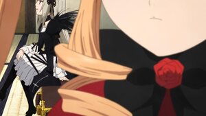 Rating: Safe Score: 0 Tags: 1girl black_dress blonde_hair blurry blurry_background blurry_foreground depth_of_field dress flower gothic_lolita image lolita_fashion long_hair long_sleeves multiple_girls pair red_flower red_rose ribbon rose shinku suigintou wings User: admin