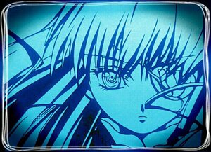 Rating: Safe Score: 0 Tags: 1girl bangs barasuishou blue_theme border close-up closed_mouth face image monochrome portrait simple_background solo User: admin