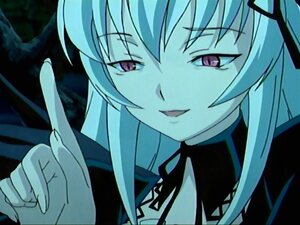 Rating: Safe Score: 0 Tags: 1girl blue_theme close-up face hair_ribbon image long_hair looking_at_viewer monochrome open_mouth ribbon smile solo suigintou upper_body User: admin