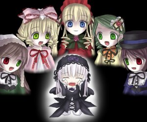 Rating: Safe Score: 0 Tags: :d blonde_hair blue_eyes bow brown_hair dress frills green_eyes heterochromia hina_ichigo image long_hair long_sleeves looking_at_viewer multiple multiple_girls open_mouth pink_bow red_eyes shinku silver_hair smile souseiseki suigintou suiseiseki tagme very_long_hair wings User: admin