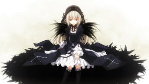 Rating: Safe Score: 0 Tags: 1girl auto_tagged black_wings dress frills hairband image long_hair long_sleeves looking_at_viewer red_eyes ribbon rose silver_hair solo suigintou wings User: admin