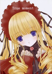 Rating: Safe Score: 0 Tags: 1girl blonde_hair blue_eyes blush dress drill_hair flower food hair_ribbon image lolita_fashion long_hair looking_at_viewer parted_lips ribbon ringlets rose shinku simple_background solo twin_drills twintails User: admin