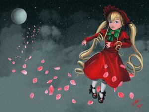 Rating: Safe Score: 0 Tags: 1girl blonde_hair blue_eyes bonnet dress full_moon image long_hair moon night night_sky pantyhose petals red_capelet rose_petals shinku shoes sky solo star_(sky) starry_sky twintails very_long_hair User: admin