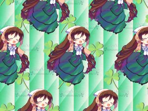 Rating: Safe Score: 0 Tags: 1girl butterfly chibi closed_eyes dress earrings flower green_dress image jewelry long_hair looking_at_viewer open_mouth smile solo suiseiseki tears veil User: admin