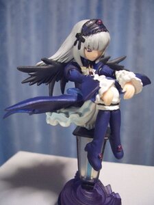 Rating: Safe Score: 0 Tags: 1girl black_wings boots doll dress frills full_body hair_over_one_eye lolita_hairband long_hair long_sleeves purple_eyes ribbon silver_hair solo standing suigintou wings User: admin