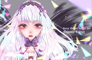 Rating: Safe Score: 0 Tags: 1girl bangs closed_mouth copyright_name floating_hair hairband image lips long_hair looking_at_viewer ribbon solo suigintou white_hair User: admin