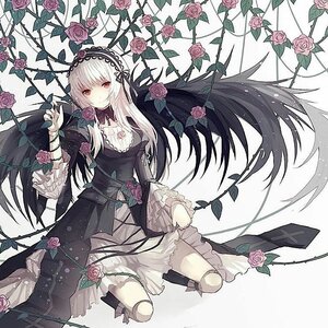 Rating: Safe Score: 0 Tags: 1girl black_rose dress flower gothic_lolita hairband holding_flower image lolita_fashion long_hair looking_at_viewer pink_eyes pink_flower pink_rose plant purple_flower purple_rose red_eyes red_flower red_rose rose rose_petals solo suigintou thorns vines white_rose wings yellow_rose User: admin