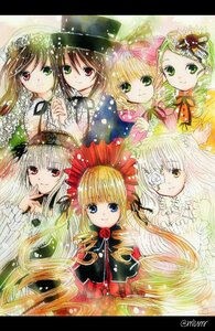 Rating: Safe Score: 0 Tags: 6+girls blonde_hair blue_eyes bonnet bow brown_hair dress everyone frills green_dress green_eyes green_hair hairband hat heterochromia hina_ichigo image kanaria long_hair long_sleeves looking_at_viewer multiple multiple_girls pink_bow red_eyes shinku siblings silver_hair sisters smile souseiseki suigintou suiseiseki tagme top_hat twins twintails very_long_hair User: admin