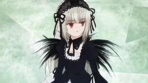 Rating: Safe Score: 0 Tags: 1girl black_dress black_ribbon black_wings detached_collar dress frills hairband image juliet_sleeves long_hair long_sleeves looking_at_viewer puffy_sleeves red_eyes ribbon silver_hair solo suigintou upper_body wings User: admin