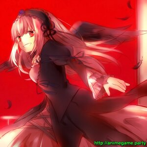 Rating: Safe Score: 0 Tags: 1girl bad_id bad_pixiv_id black_wings dress feathered_wings feathers flower frilled_sleeves frills gothic_lolita grin hairband image lolita_fashion lolita_hairband long_hair long_sleeves looking_at_viewer ni_you red_background red_eyes ribbon rose rozen_maiden silver_hair smile solo suigintou very_long_hair wide_sleeves wings User: admin