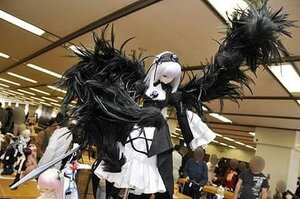 Rating: Safe Score: 0 Tags: 1girl animal bird doll solo standing suigintou weapon User: admin
