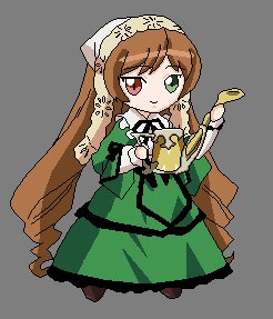 Rating: Safe Score: 0 Tags: 1girl brown_hair dress full_body green_dress green_eyes head_scarf heterochromia image long_hair long_sleeves looking_at_viewer pink_background red_eyes simple_background smile solo suiseiseki very_long_hair watering_can User: admin
