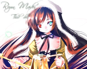 Rating: Safe Score: 0 Tags: 1girl black_ribbon brown_hair closed_mouth dress frills green_dress green_eyes head_tilt heterochromia holding image layered_dress long_hair long_sleeves looking_at_viewer painttool_sai_(medium) red_eyes ribbon rozen_maiden sho_(runatic_moon) simple_background smile solo suiseiseki upper_body very_long_hair white_background User: admin