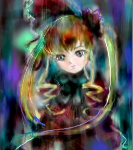 Rating: Safe Score: 0 Tags: 1girl blonde_hair blurry depth_of_field hat image looking_at_viewer motion_blur rain shinku solo User: admin